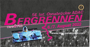 54. Int. Osnabrücker ADAC Bergrennen | 6./7. August